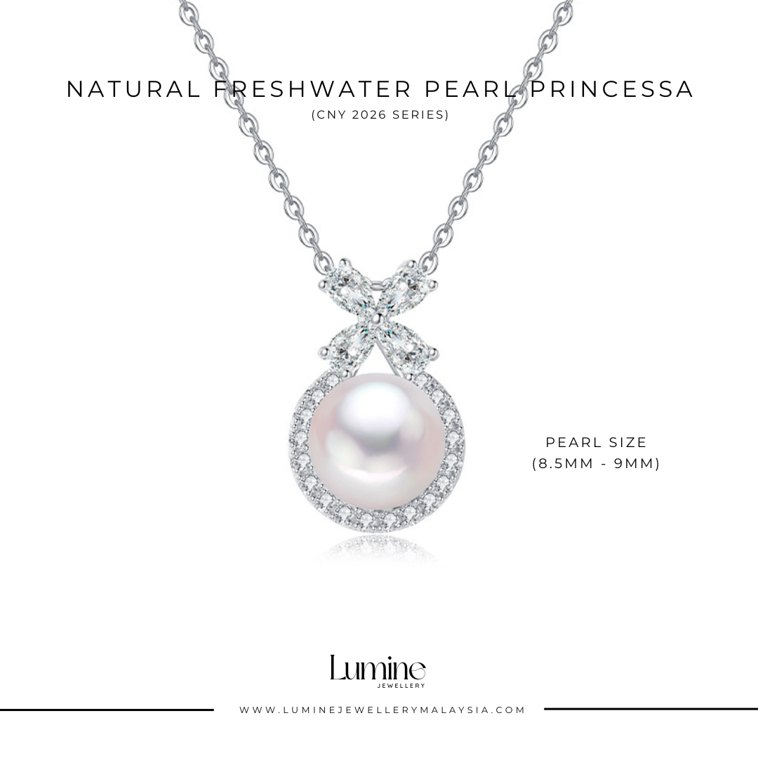 Natural Freshwater Pearl Princessa Necklace