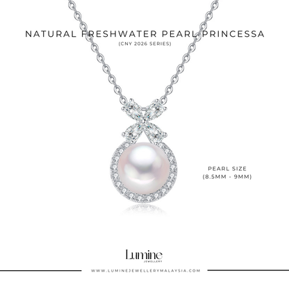 Natural Freshwater Pearl Princessa Necklace
