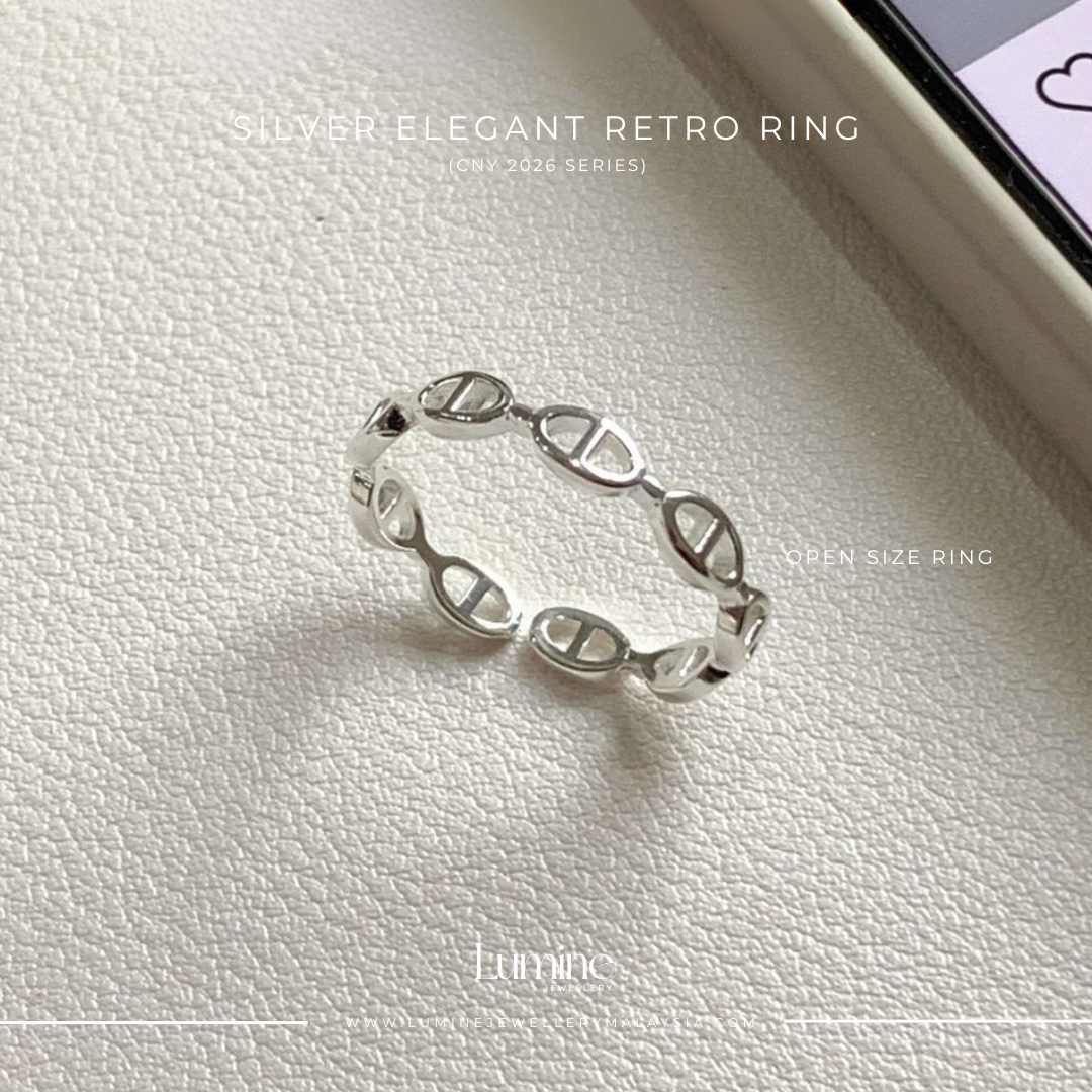 Silver Elegant Retro Ring