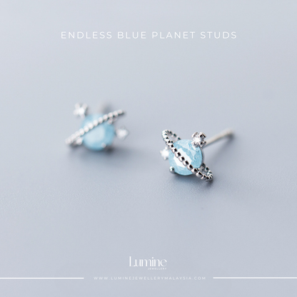 Endless Blue Planet Studs