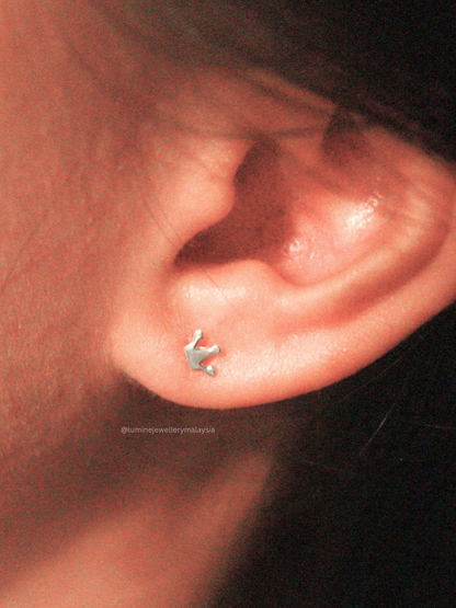 Mini Crown Studs