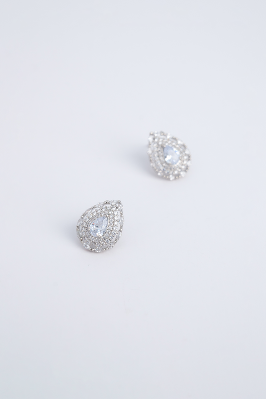 Diamond Teardrop Earrings