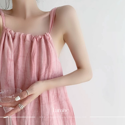 Pink Dream Ombre Dress 粉色多巴胺度假连衣裙