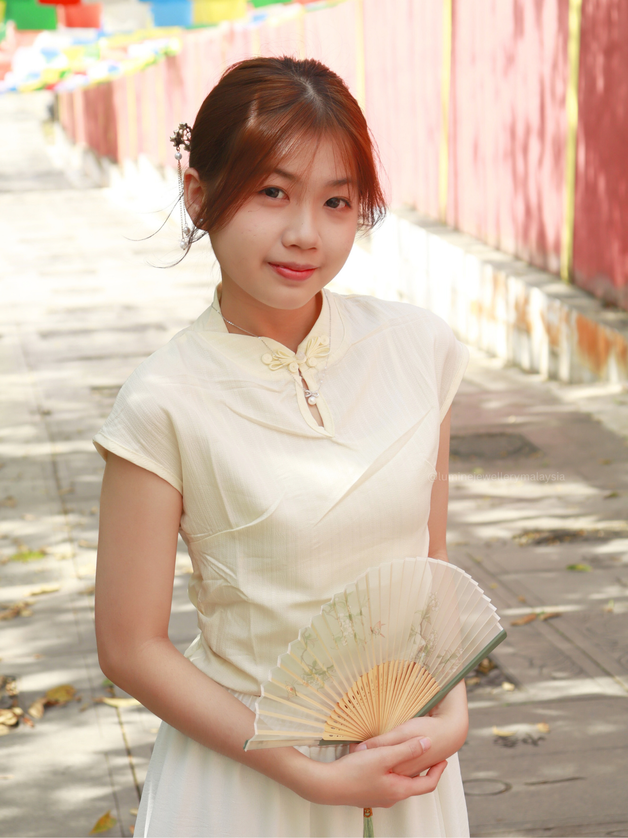 Natural Freshwater Pearl Bowknot Necklace