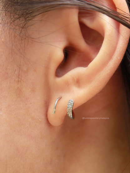 Modern Spiral Studs