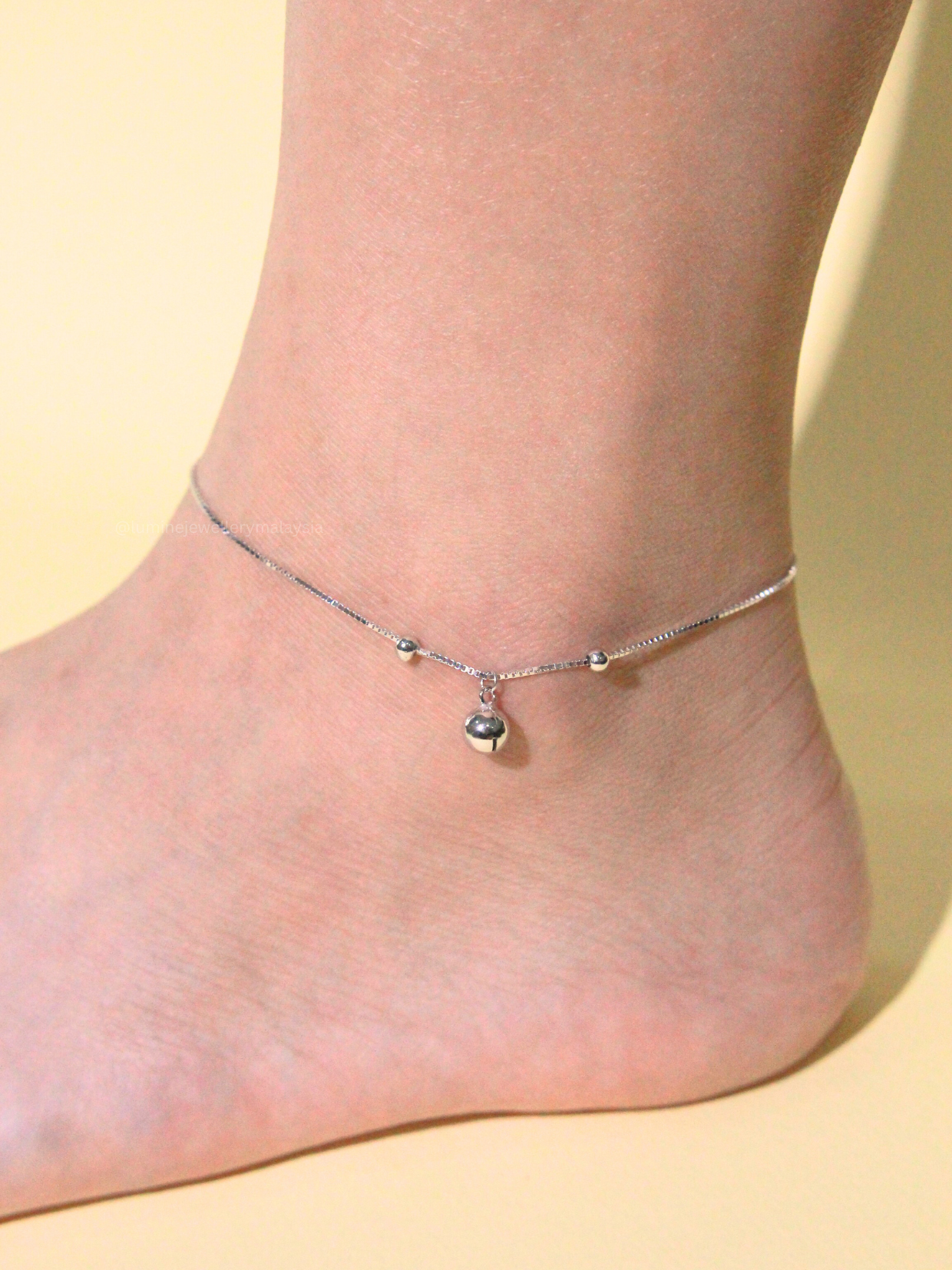 Minimalist Bell Anklet