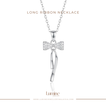 Long Ribbon Necklace