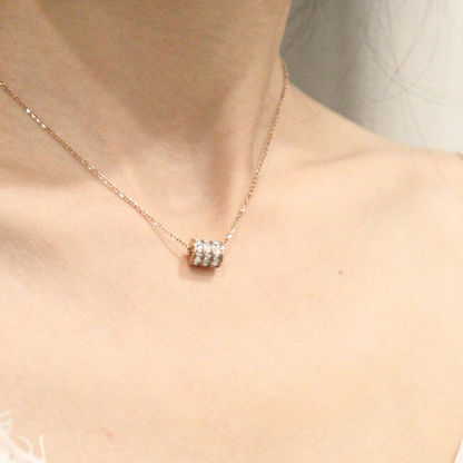 Rose Gold Minimalist Quetzaly Necklace