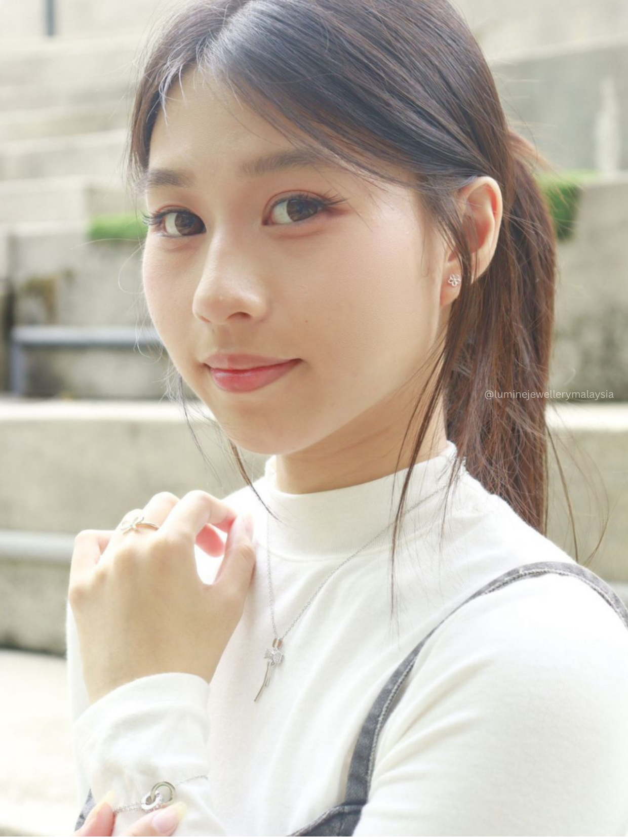 Flower Ear Earring Hook
