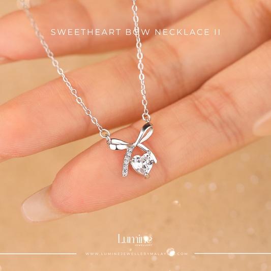 Sweetheart Bow Necklace II