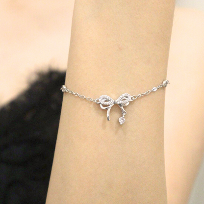 Light Lux Diamond Bowknot Bracelet