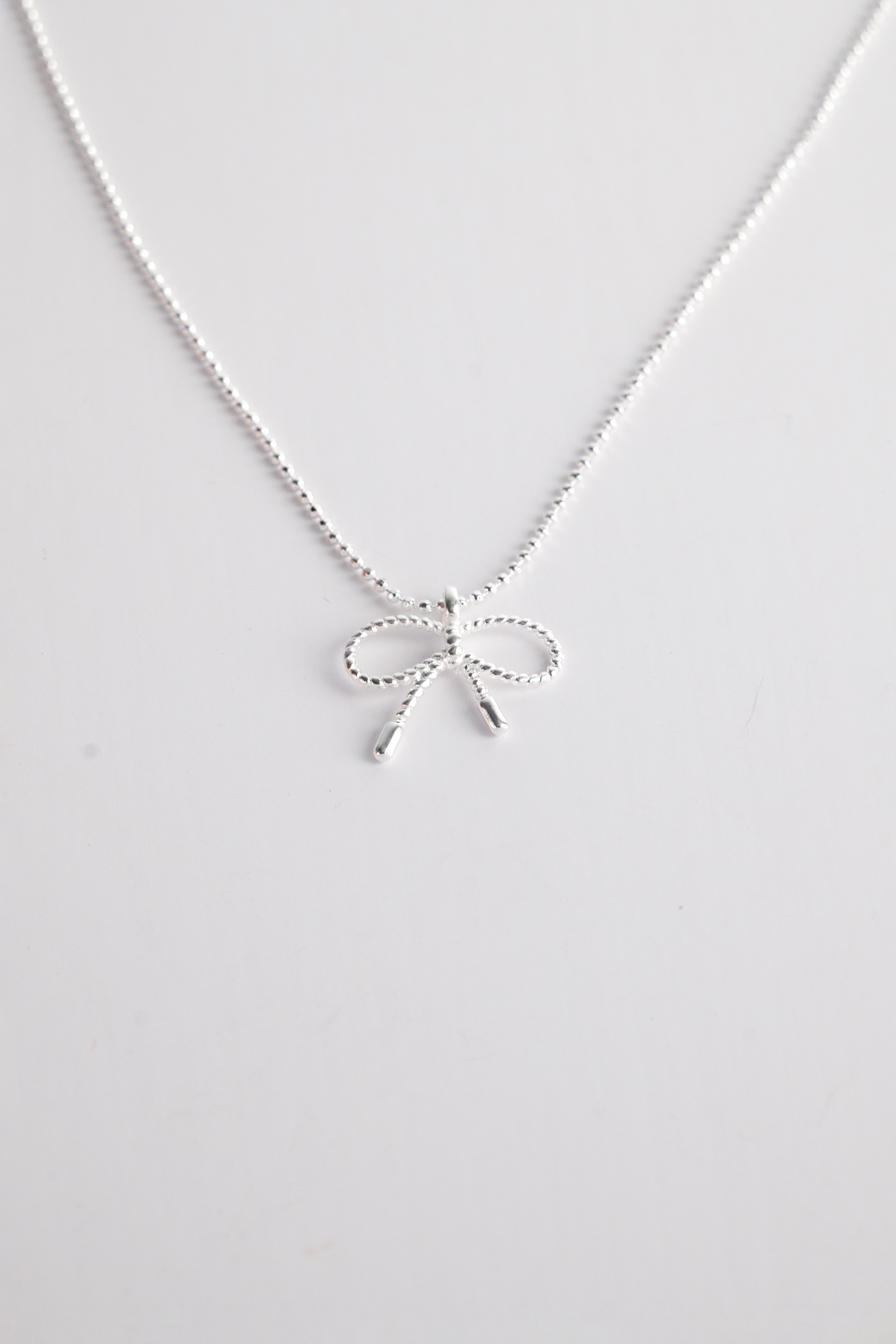 Knot Bow Necklace