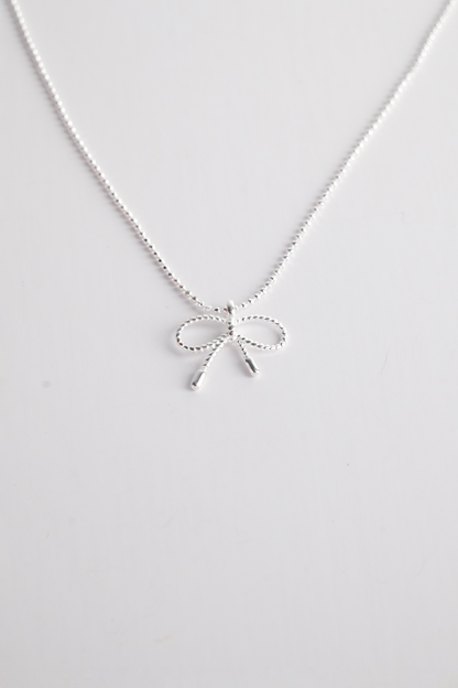 Knot Bow Necklace