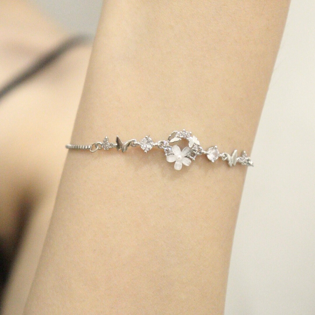 Inspired Floral Bracelet