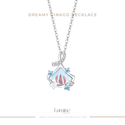 Dreamy Ginkgo Necklace