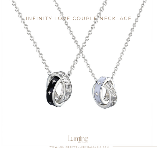 Infinity Love Couple Necklace