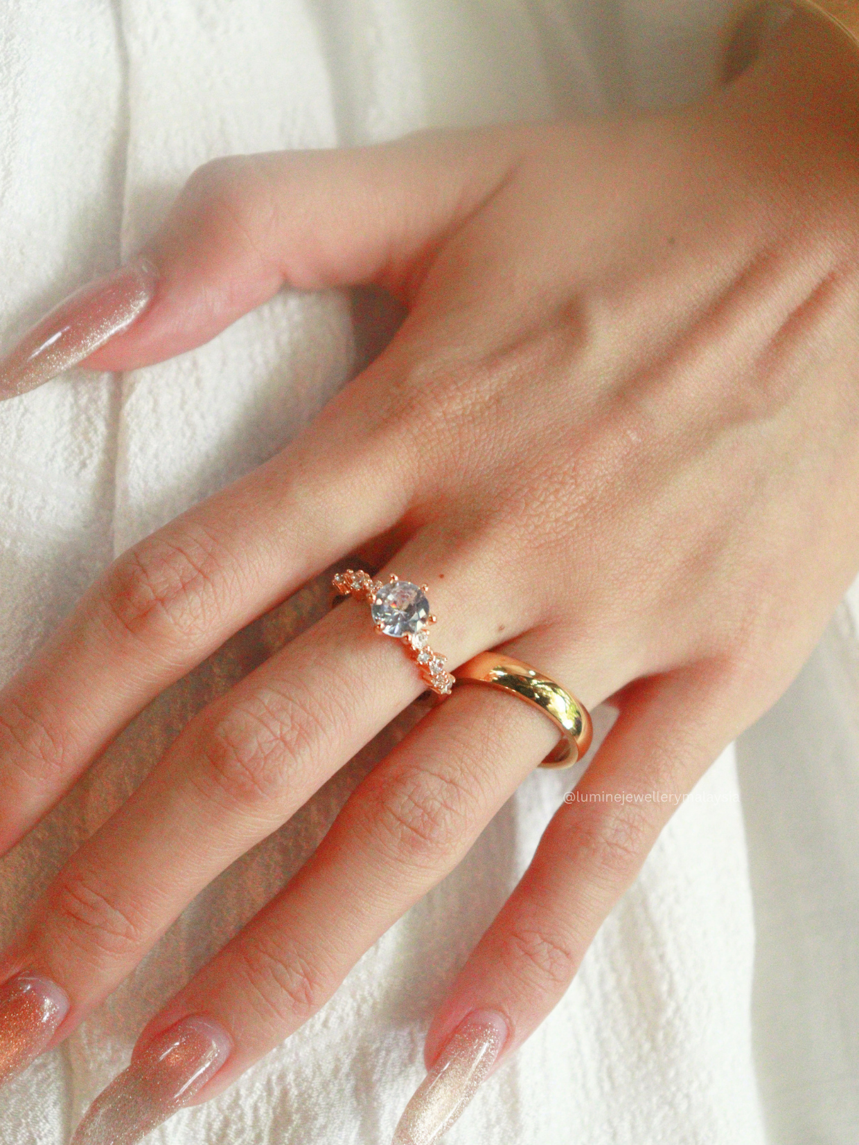 Gold Classic Elegance Ring (4mm)