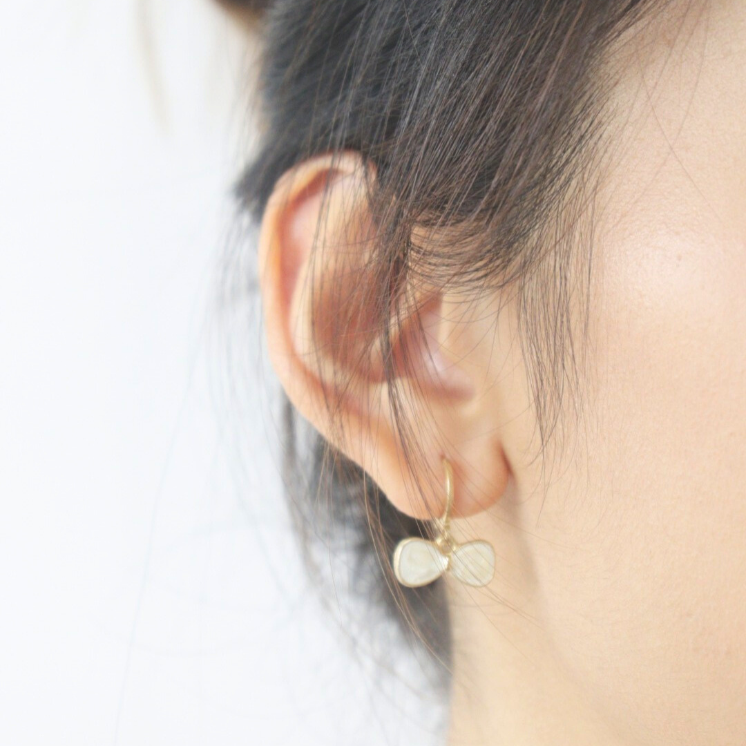 Cute Shell Ribbon Earrings