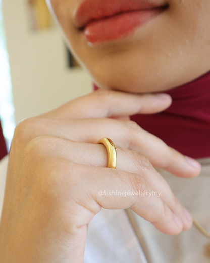 Simplicity Gold Ring