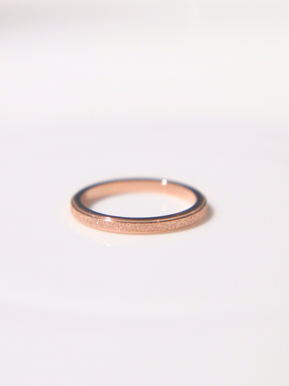 Rose Gold Eternal Spark (2mm Matte)