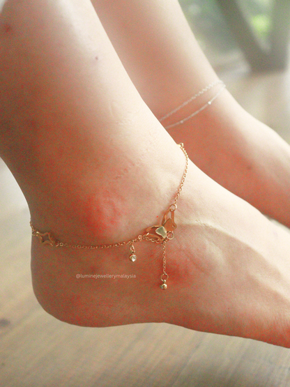 Butterfly Elegance Anklet