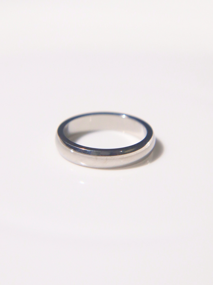 Silver Classic Elegance Ring (4mm)