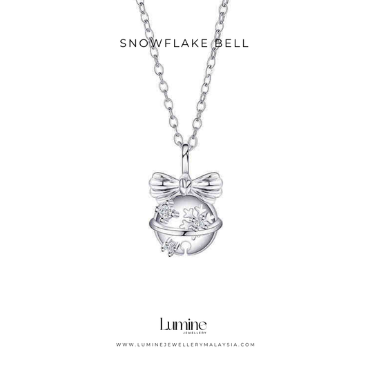Snowflake Bell Necklace