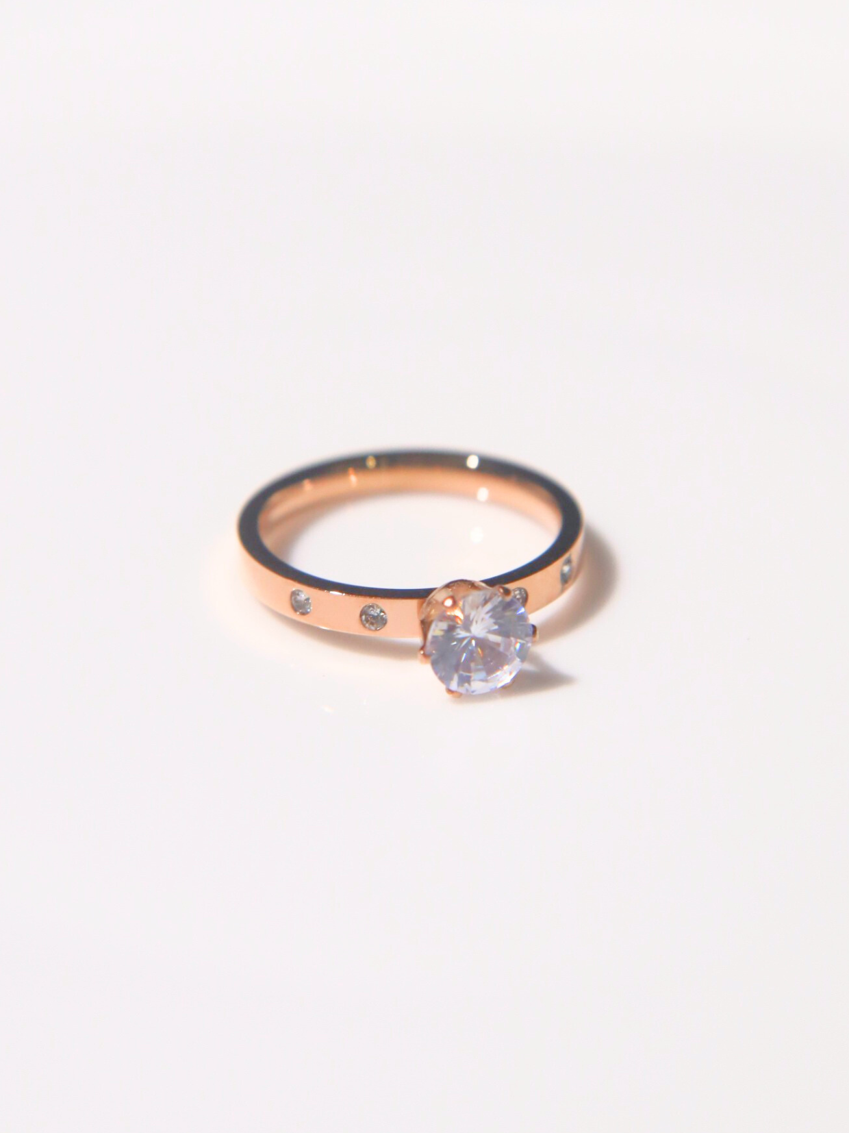 Rose Gold Eternal Diamond Ring