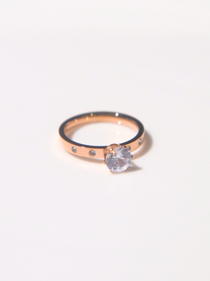 Rose Gold Eternal Diamond Ring