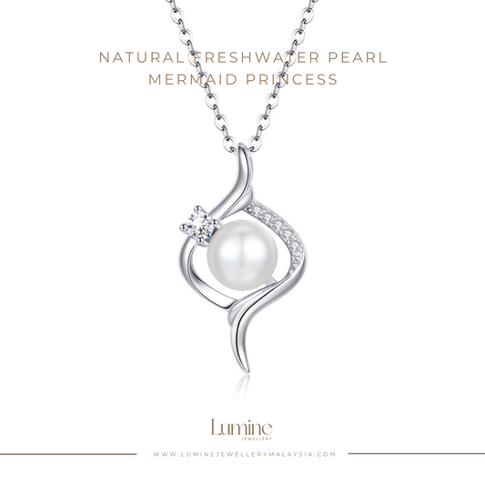 Natural Freshwater Pearl Mermaid Princess Necklace