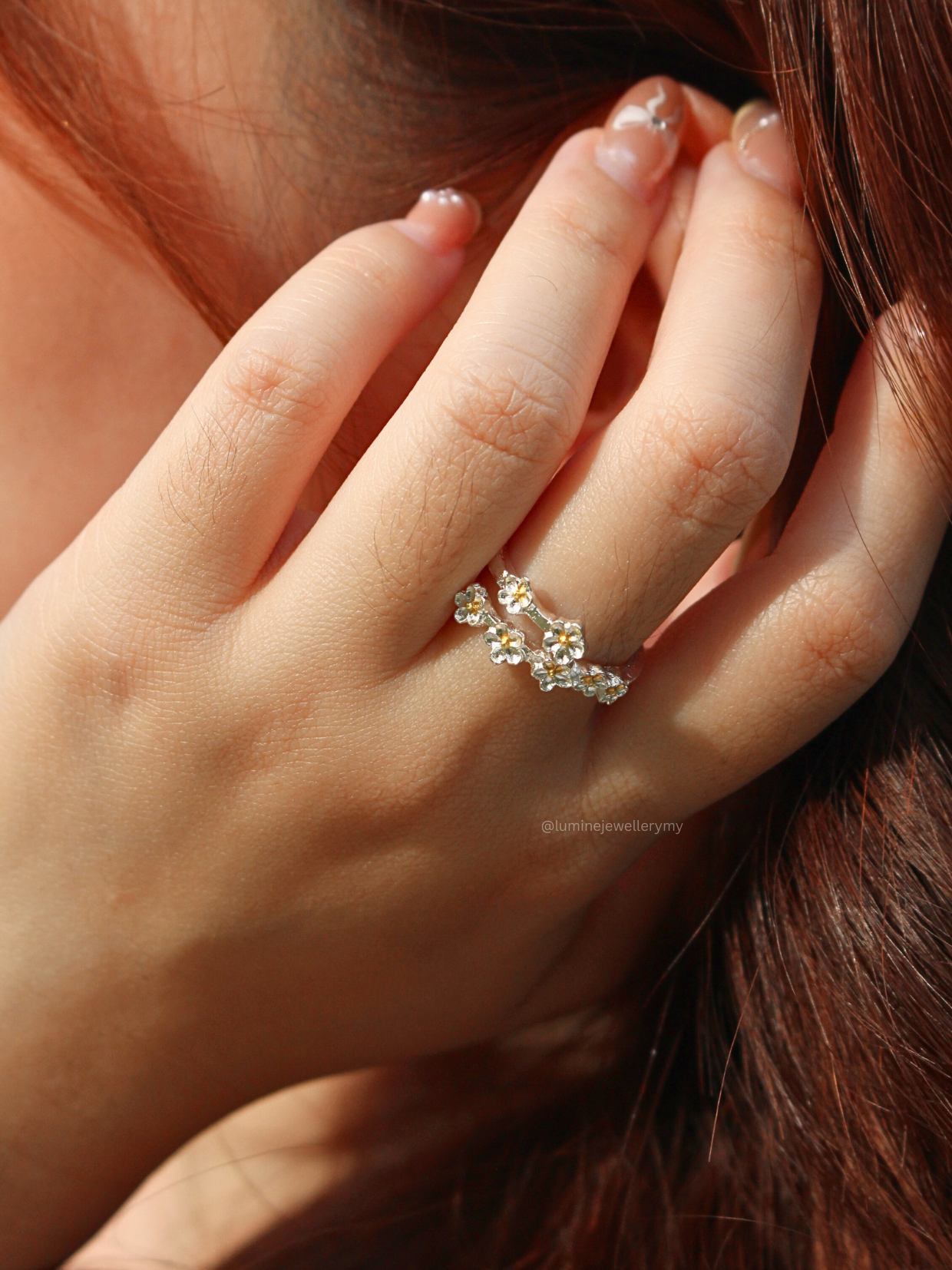 Small Blooming Flower Ring
