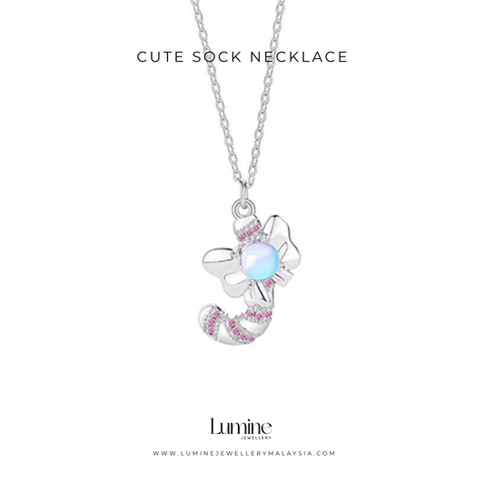 Cute Sock Necklace