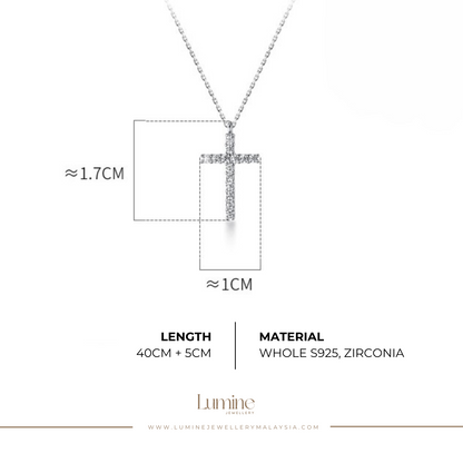 Celestial Cross Necklace