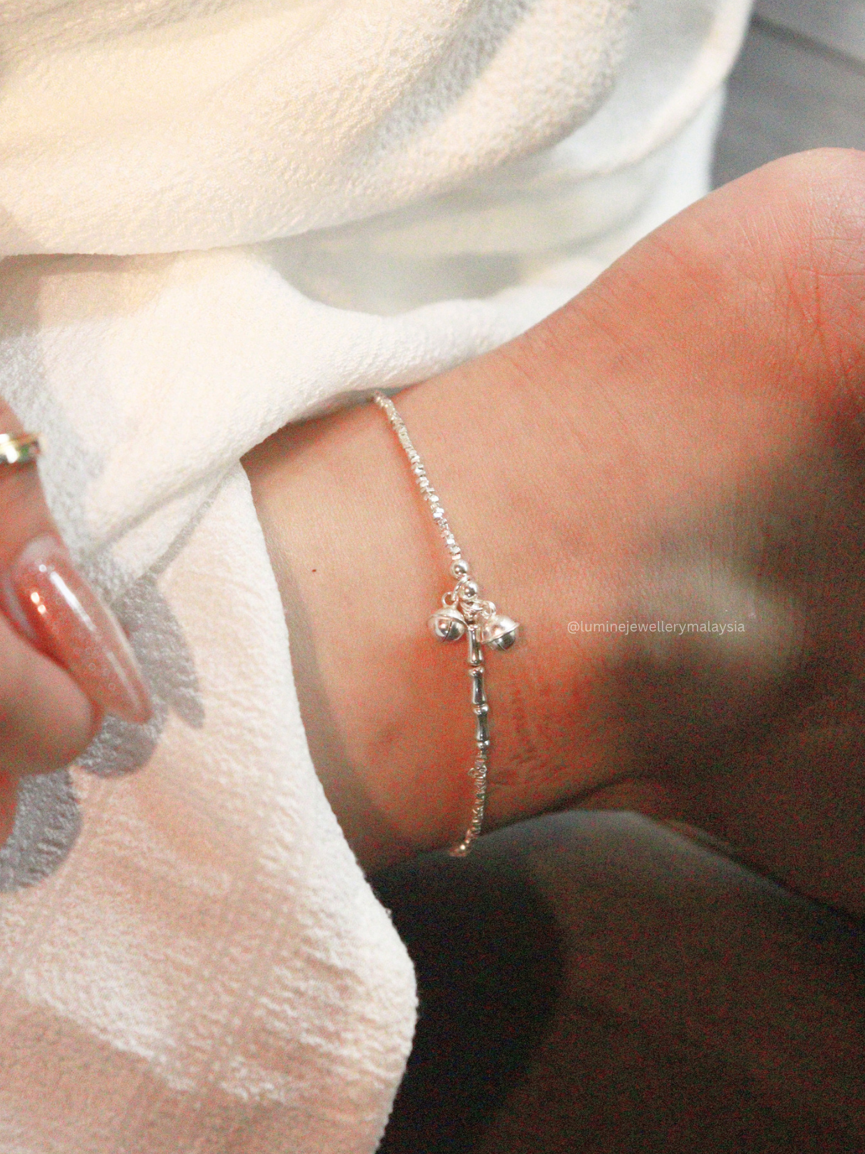 Bamboo Bell Anklet