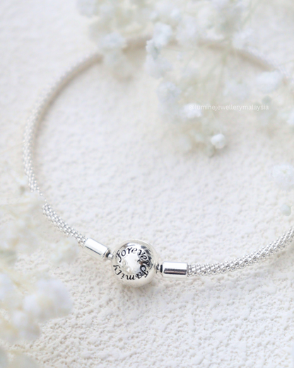 Eternal Love Bracelet (PLAIN Bracelet - Able to Install Charm)