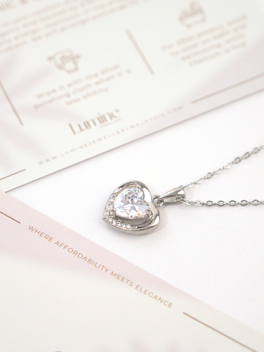 Diamond Heart Necklace