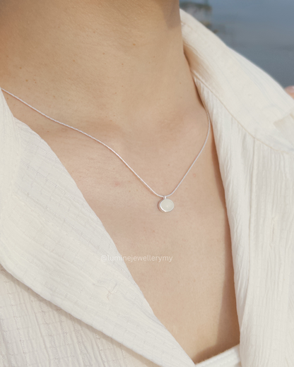 White Chalcedony Pendant