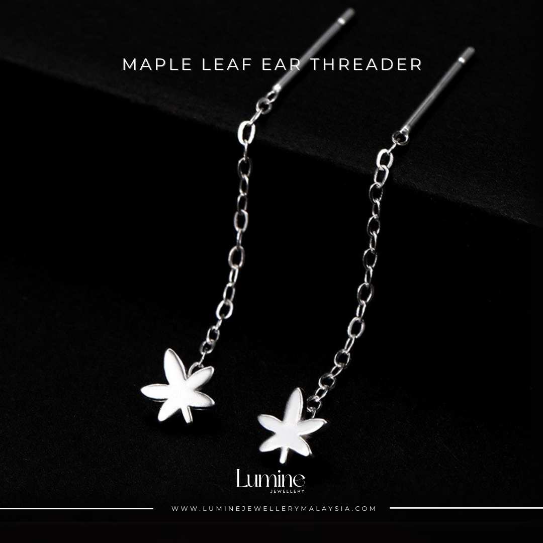 Maple Leaf Ear Threader