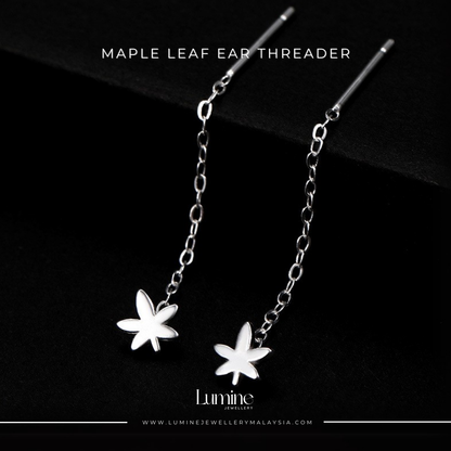 Maple Leaf Ear Threader
