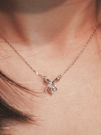 Sweetheart Bow Necklace II