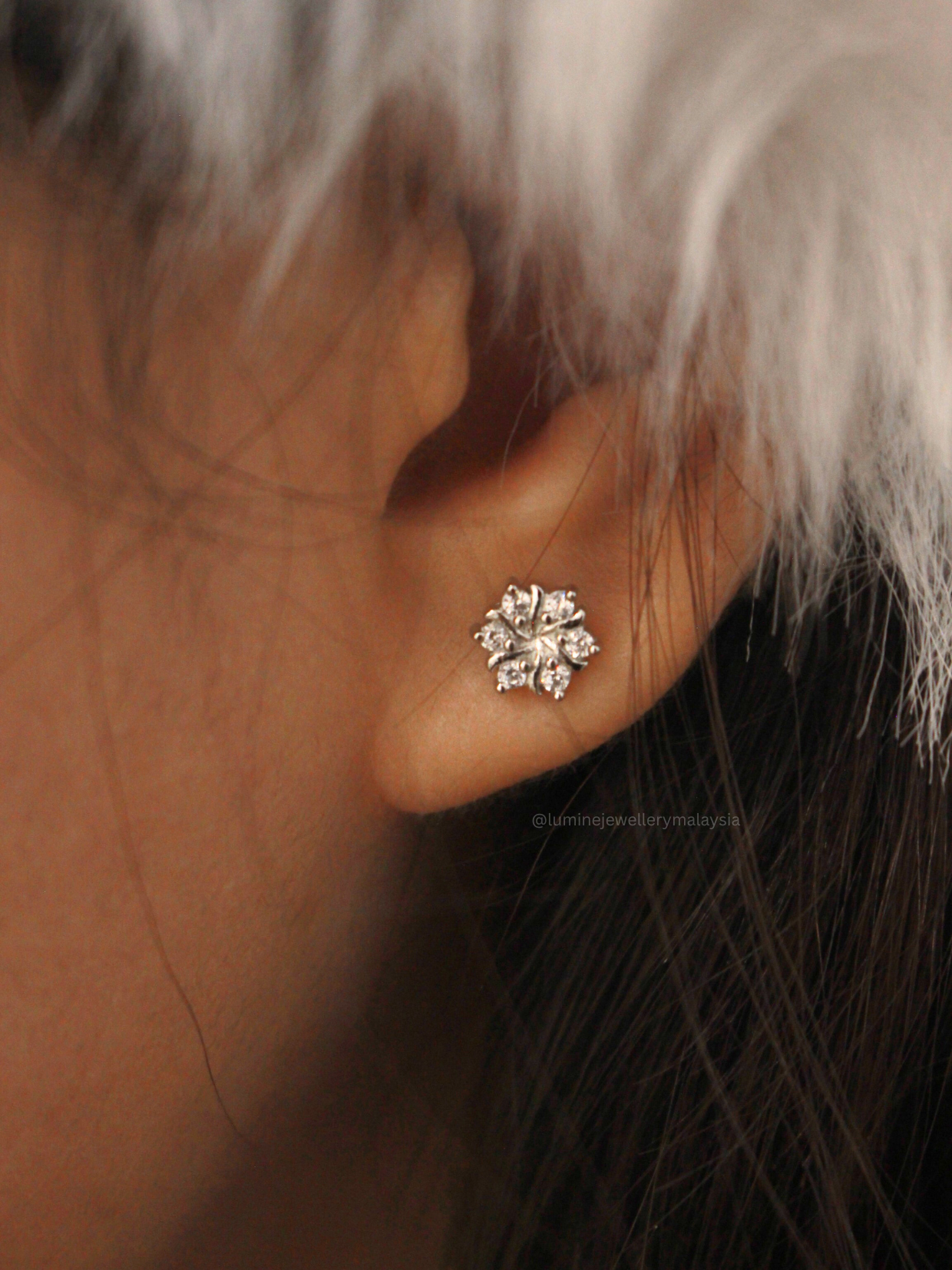 Winter Bloom Studs