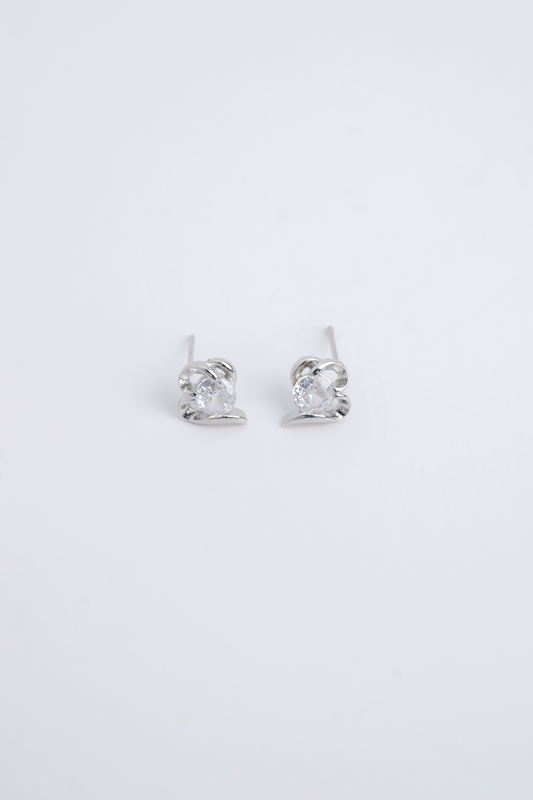 Heartbeat Stud Earrings