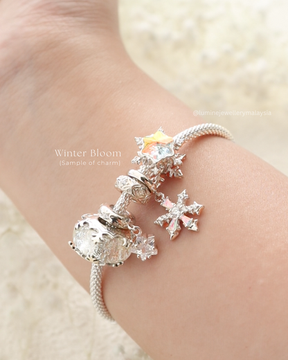 Winter Bloom Series Charm