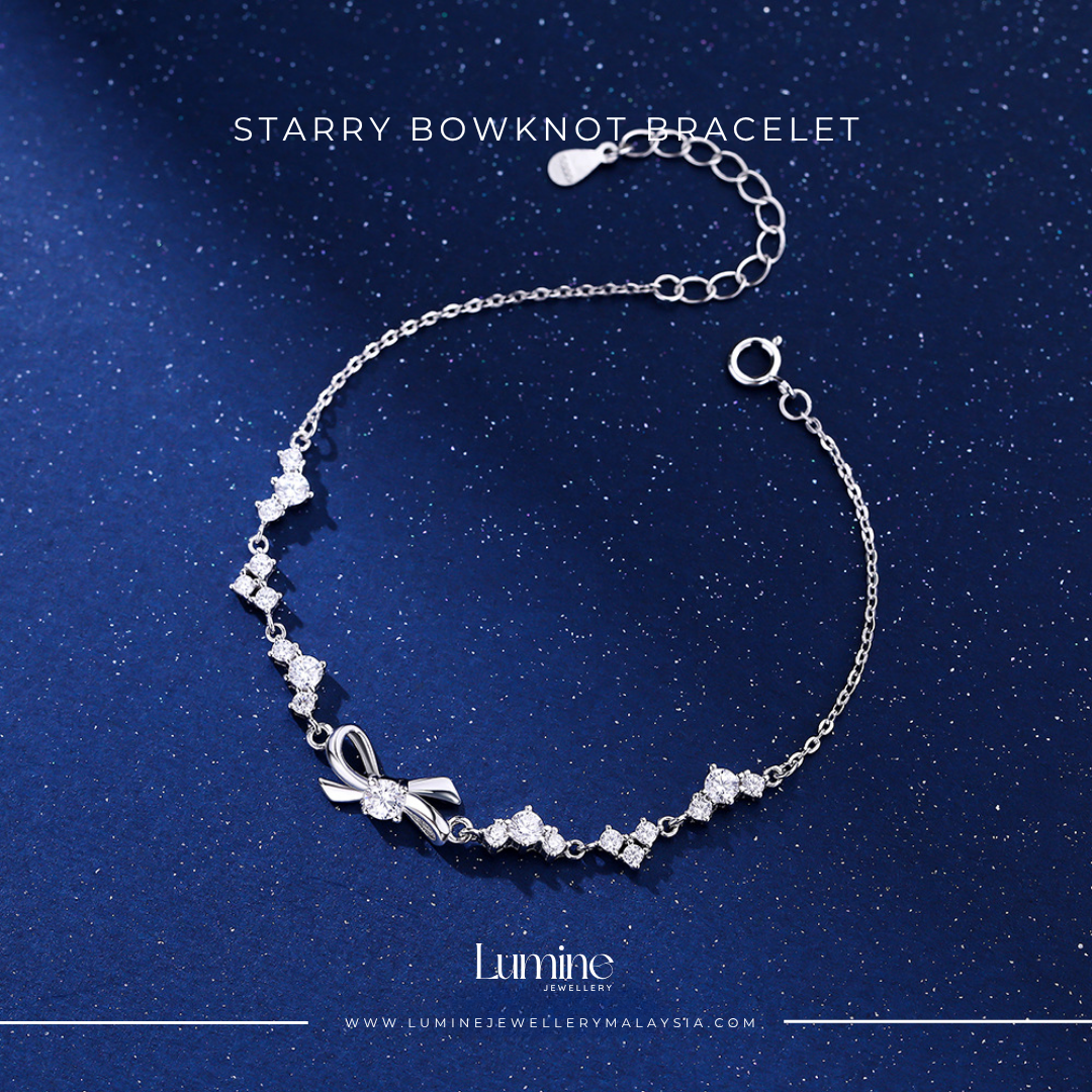 Starry Bowknot Bracelet