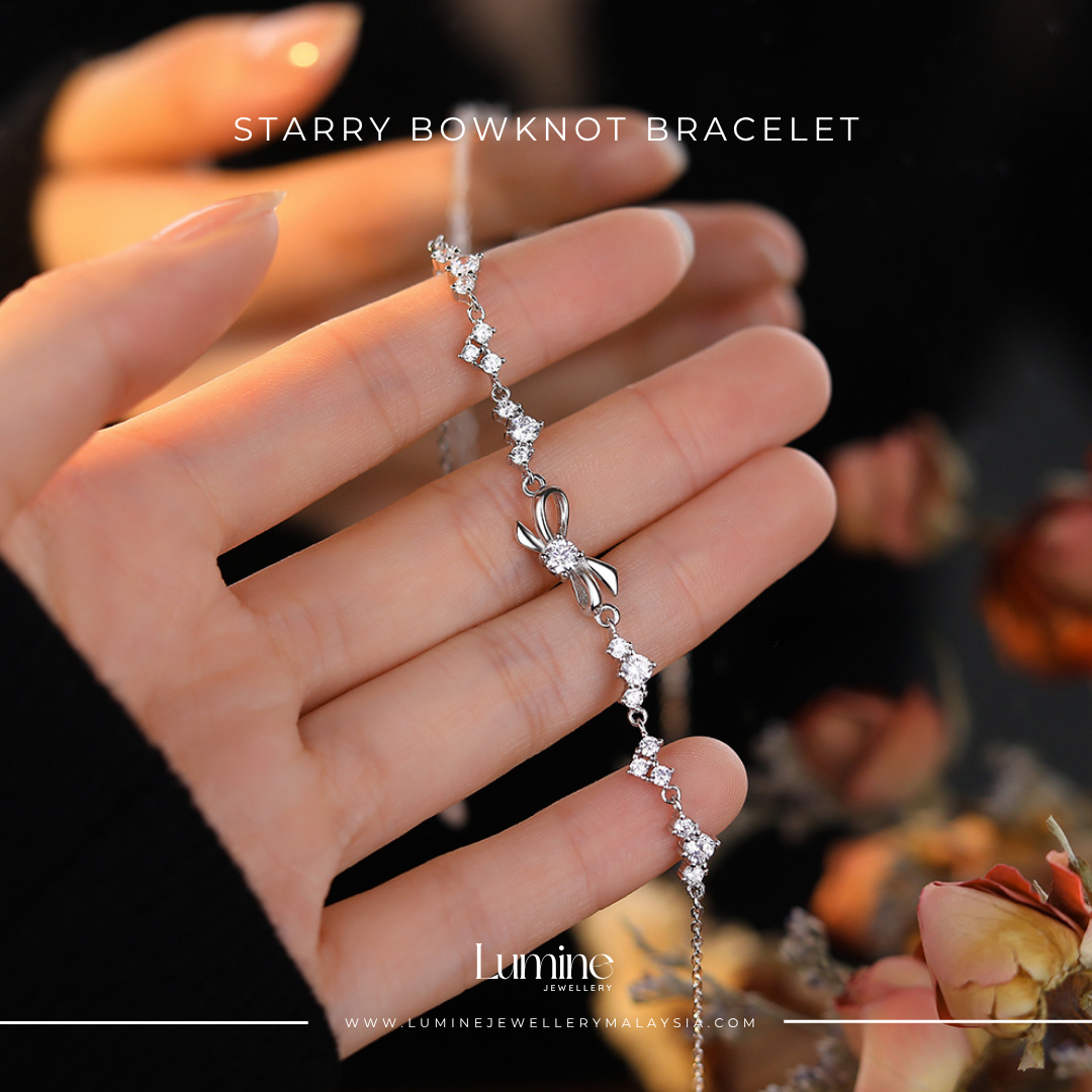 Starry Bowknot Bracelet