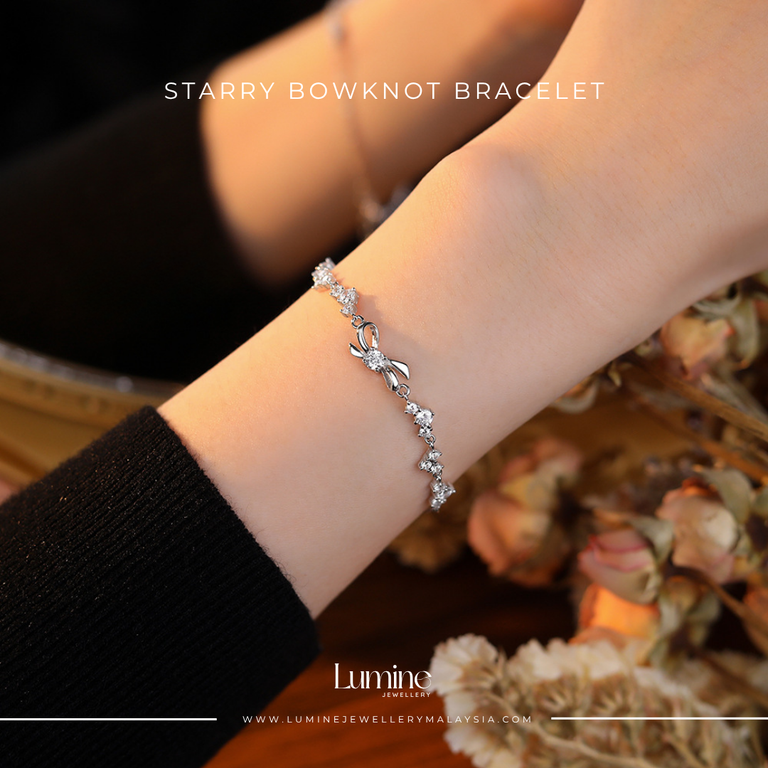 Starry Bowknot Bracelet