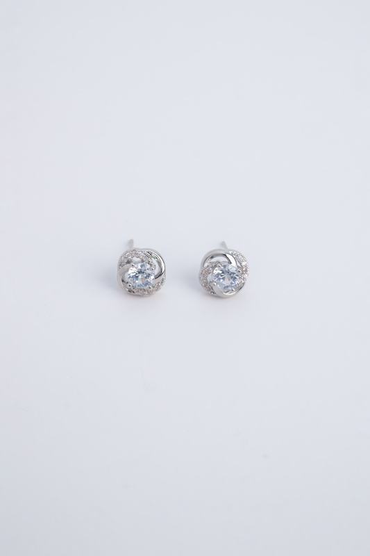 Swirl Stud Earrings