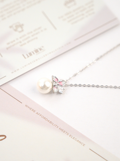 Pearl of Magnolia Necklace