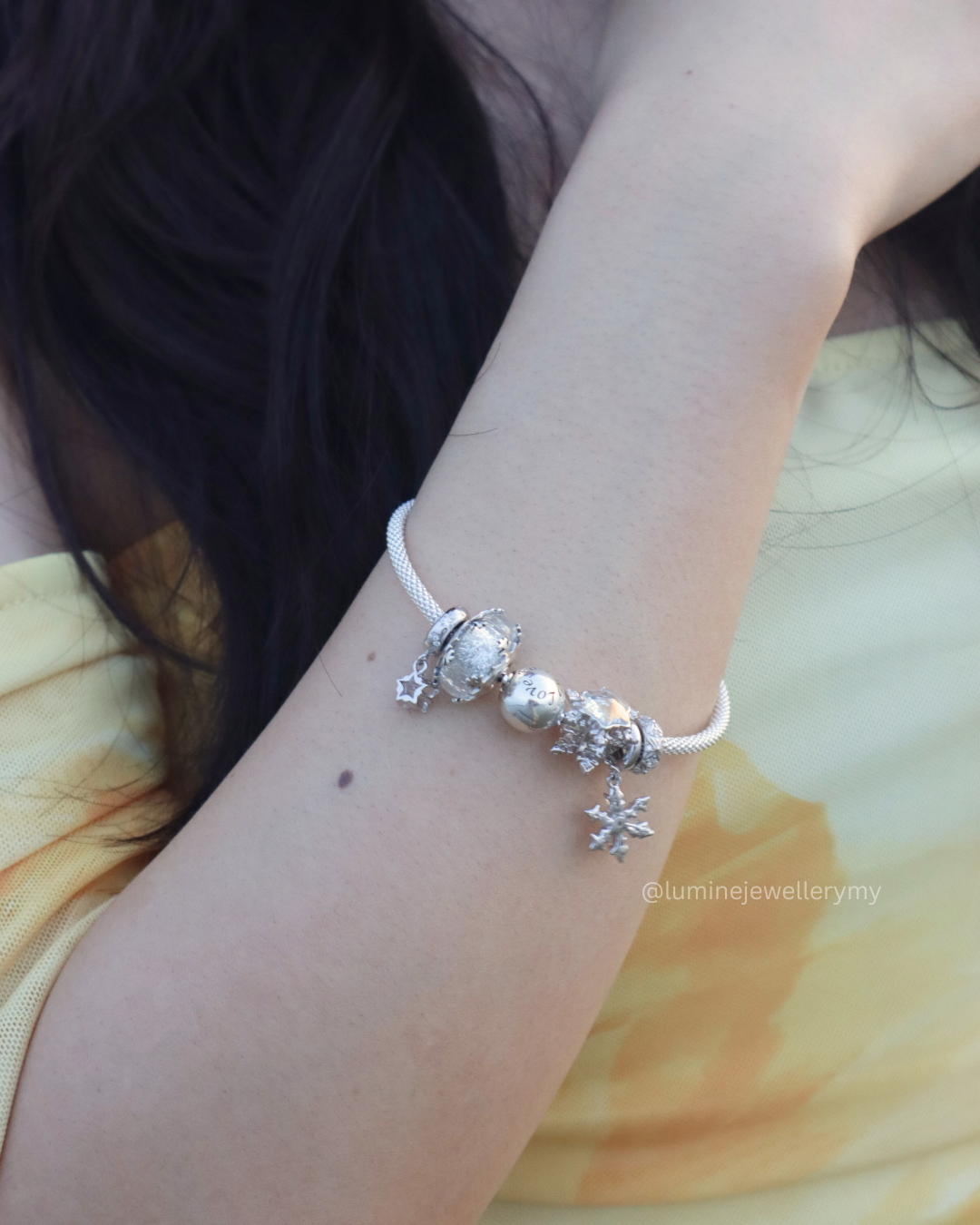 Eternal Love Bracelet (PLAIN Bracelet - Able to Install Charm)