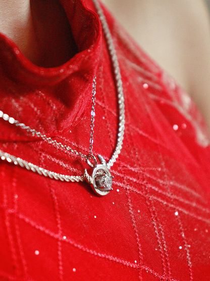 Radiant Sparkle Tennis Necklace